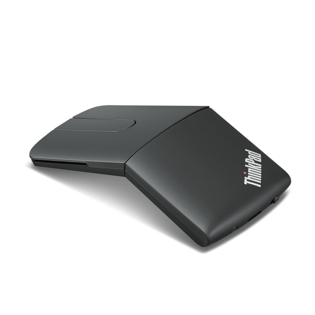 ThinkPad X1 Presenter Mouse màu đen ở chế độ chuột hình chữ V